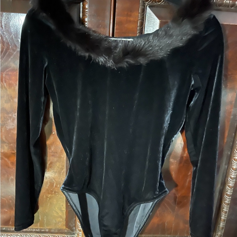 Adam pour Eve velvet bodysuit